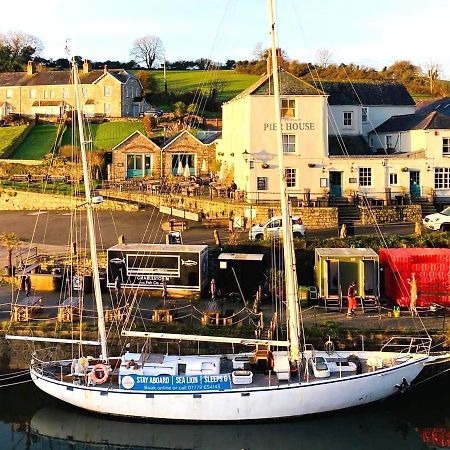 ホテル Stunning Yacht Sea Lion In Charlestown Harbour, Cornwall エクステリア 写真